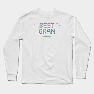 Best Gran - tropical wordart Long Sleeve T-Shirt